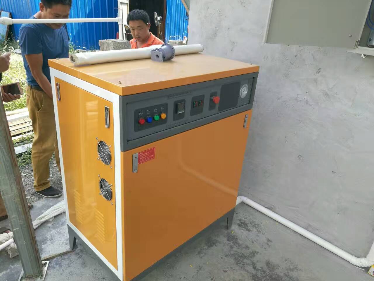 使用電蒸汽發生器養護排水管